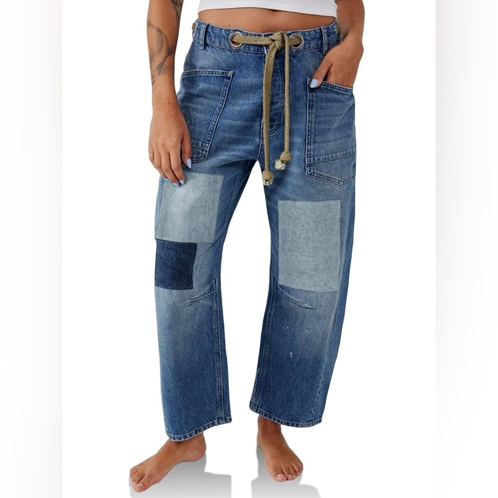 Washed Wide Leg Jeans - Picture 2 of 14
